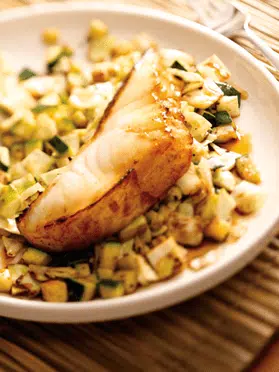 Teriyaki Halibut