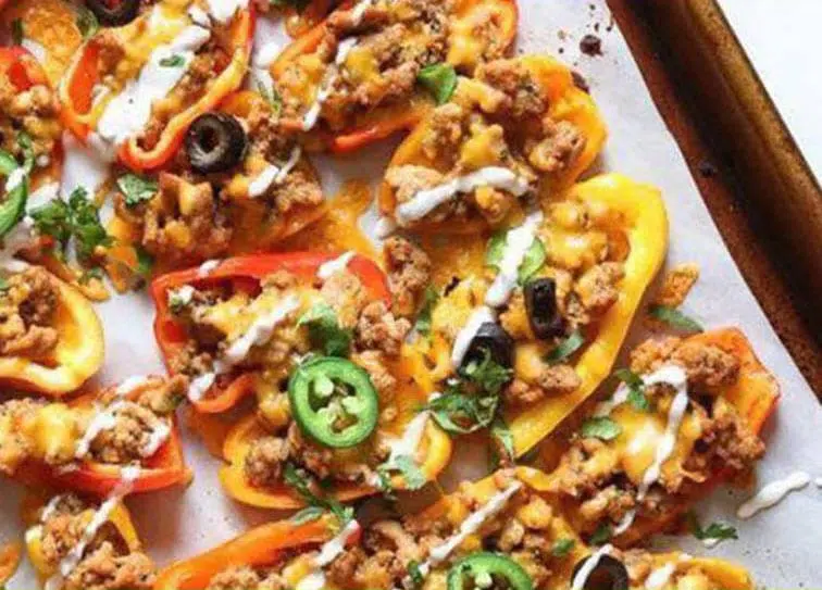 Recipe: Mini Pepper Nachos