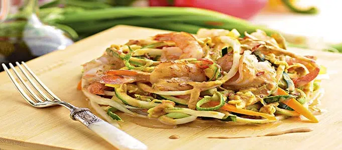 Recipe: Pad Thai Zucchini Noodles