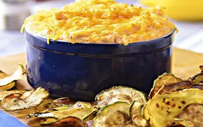 Veggie Chips & Buffalo Chicken Dip