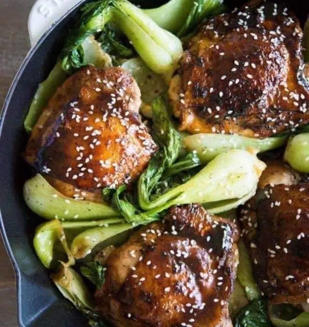 Ginger Chicken & Bok Choy