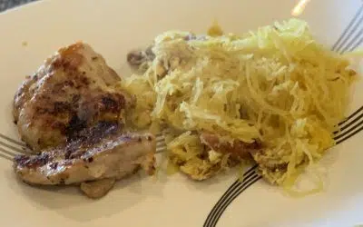 Spaghetti Squash Carbonara