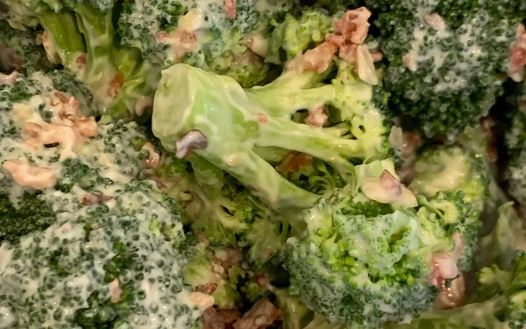 Skinny Broccoli Salad
