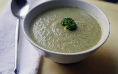 The BEST “Cream” of Broccoli Soup (a lean and green recipe!)