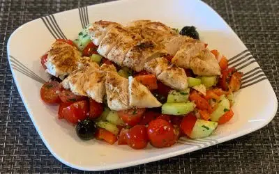 Greek Lemon Chicken Salad