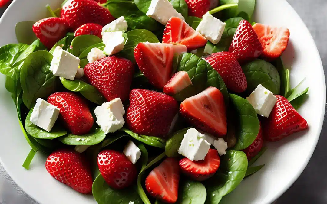 Strawberry Spinach Salad